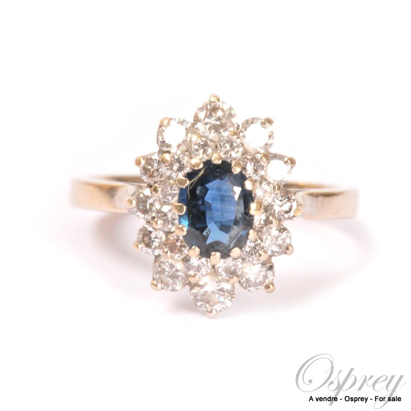 Sapphire ring - Osprey Paris