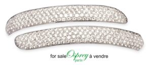 bracelet en or blanc et pavage de diamants